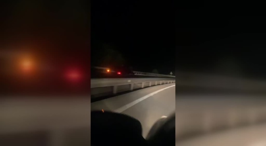 Yalova-Bursa kara yolunda ters şeritte seyreden otomobil zor anlar yaşattı