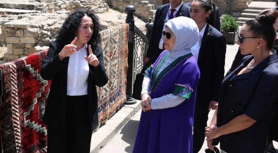 Emine Erdoğan İçerişehir'i ziyaret etti