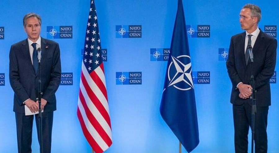 Blinken,  Stoltenberg'le bir araya geldi