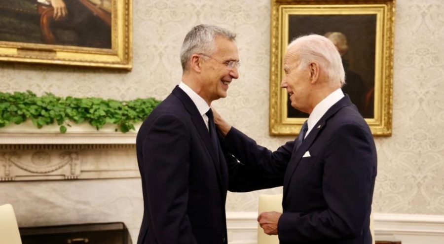 Biden, Stoltenberg ile  görüştü