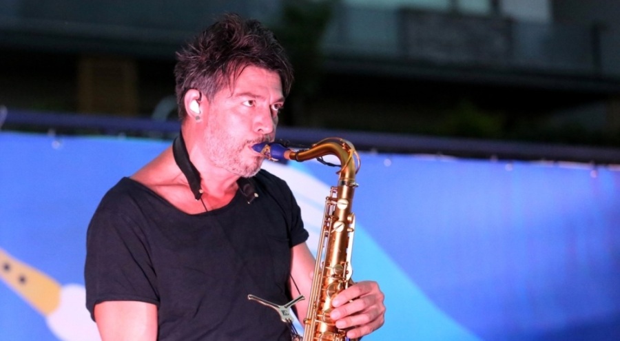 Guillamue Perret Nilüfer Caz Festivali'nde sahne aldı