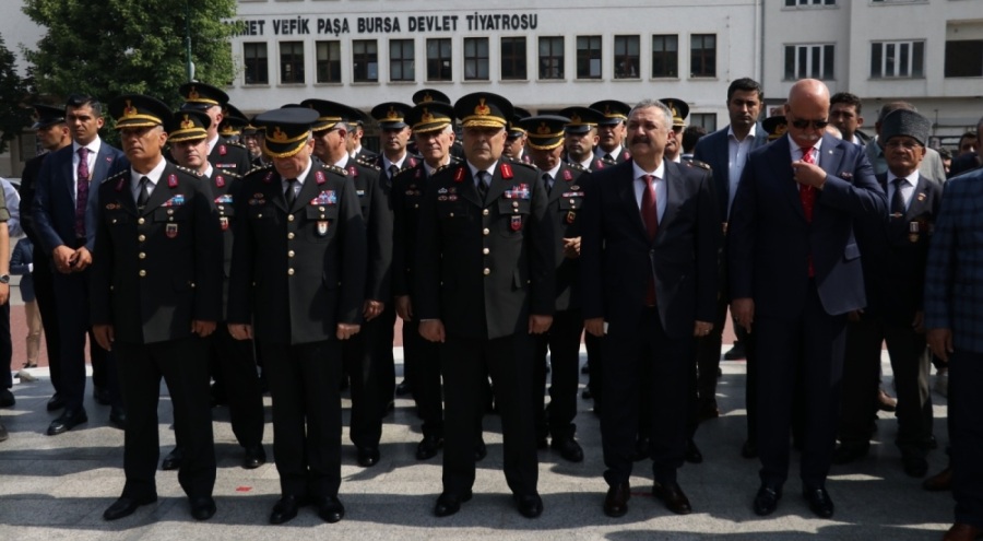 Jandarma Teşkilatının 184. kuruluş yıl dönümü dolayısıyla Bursa'da tören düzenlendi