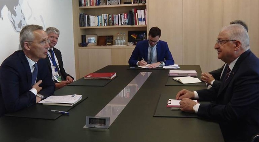 Bakan Güler, Stoltenberg ile görüştü