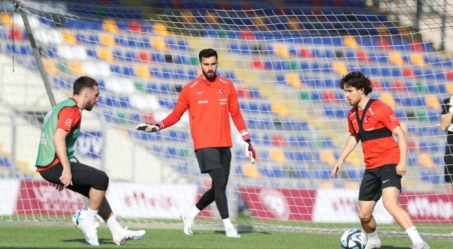 A Milli Takım, Letonya maçına hazırlanıyor