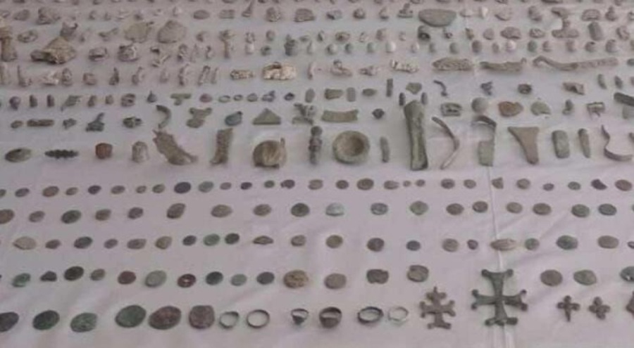 Edirne'de Roma ve Bizans dönemine ait 520 obje bulundu