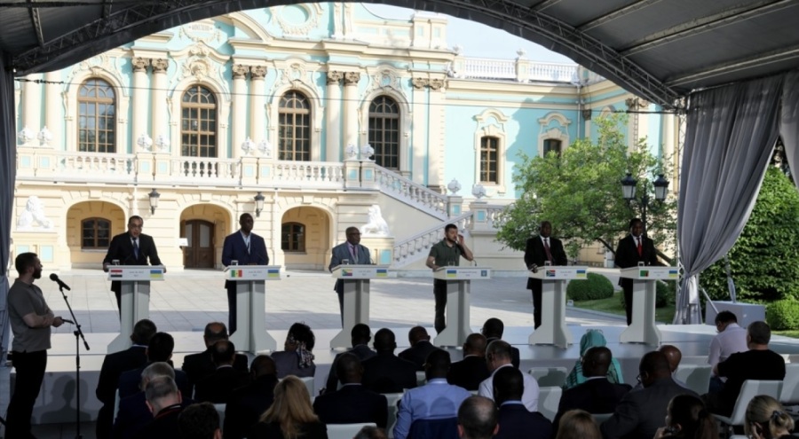 Zelenskiy Afrikalı liderlerle görüştü