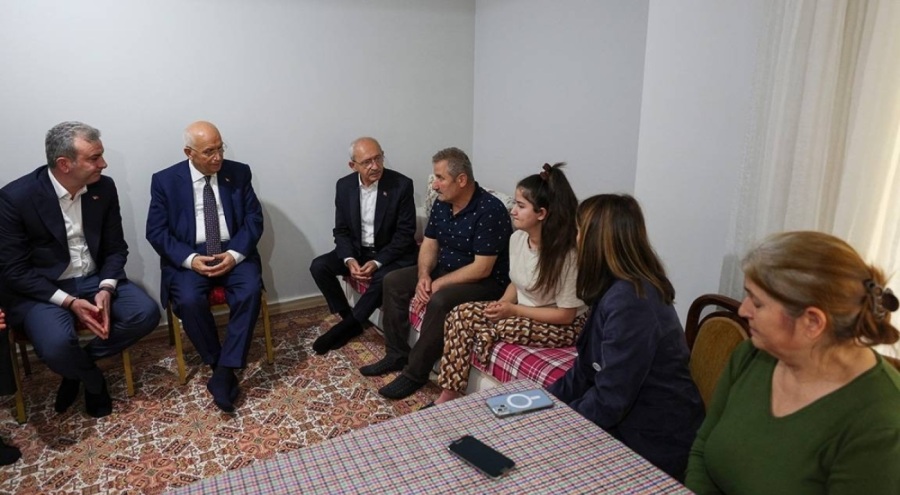 Kılıçdaroğlu'ndan Babalar Günü'nde depremzedelere ziyaret