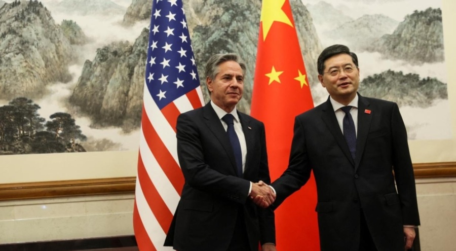 Blinken Çin'de