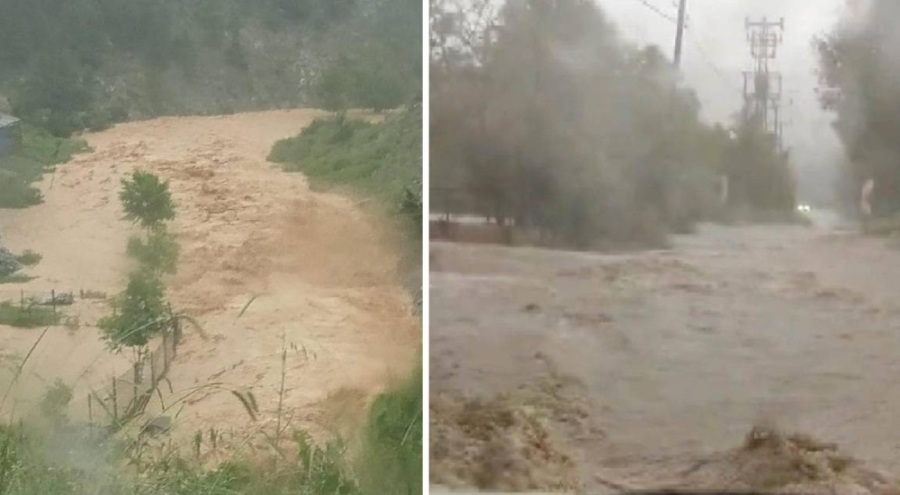 Kahramanmaraş'ta dereler taştı