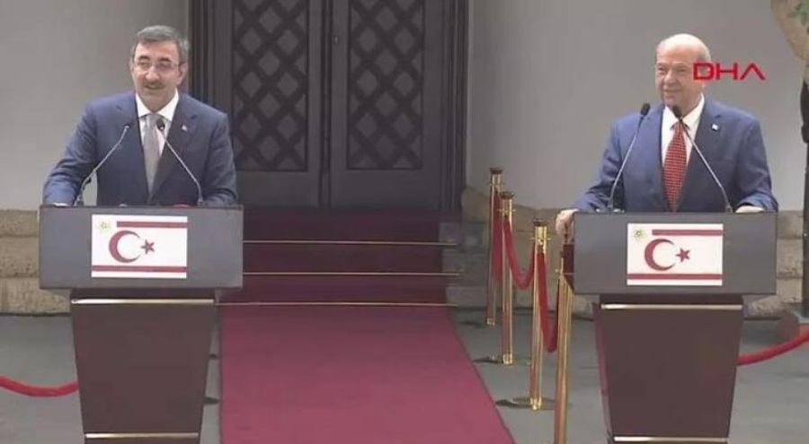 Cumhurbaşkanı Yardımcısı Cevdet Yılmaz KKTC'de