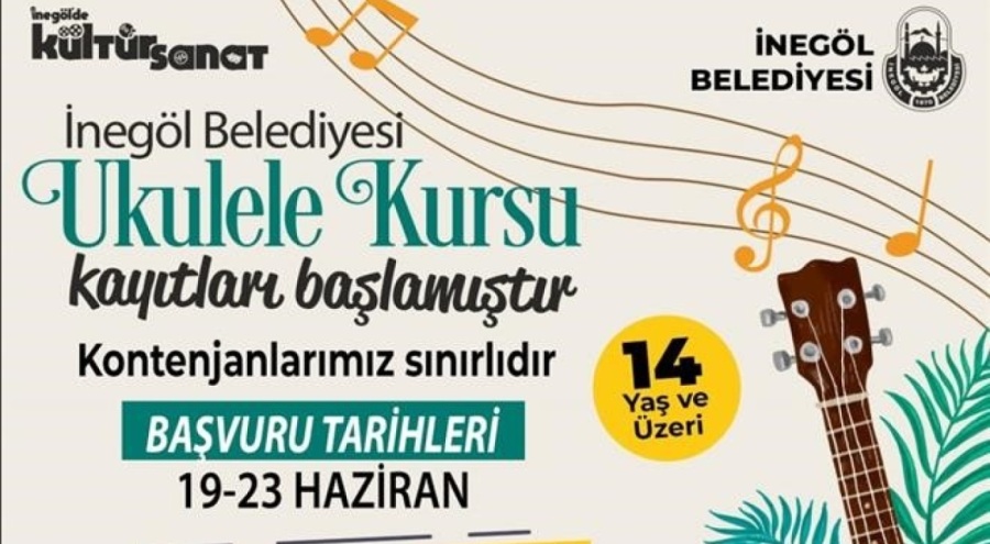 Çocuk resim atölyesi ve ukulele kursu kayıtları başladı