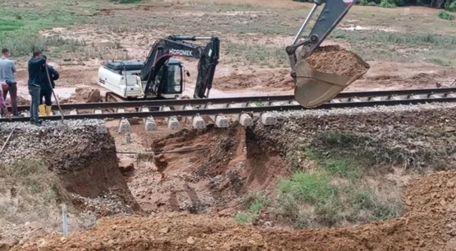Doğu Ekspresi hattında hasar