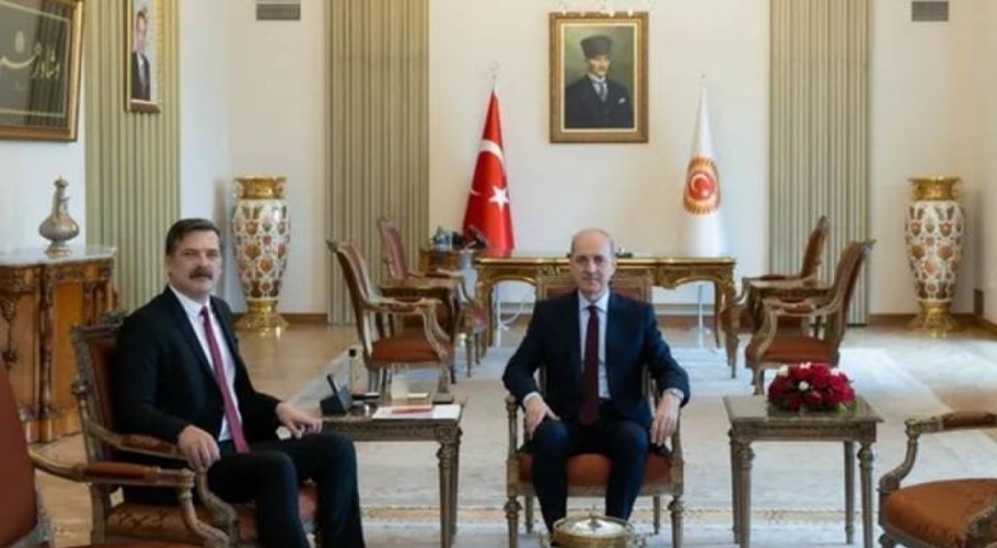 Erkan Baş'tan Numan Kurtulmuş'a 'Can Atalay' ziyareti