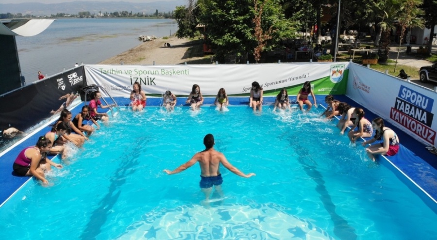 İznik'te 10 branşta yaz spor okulları başlıyor