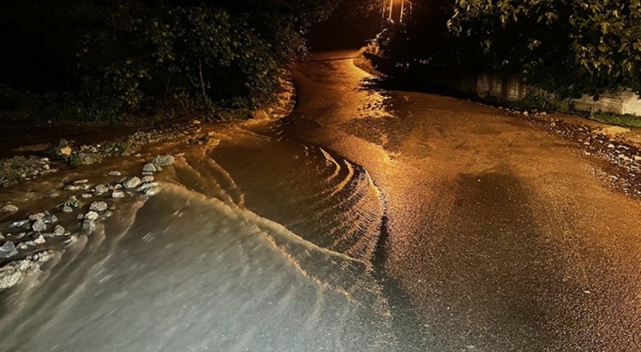 Ordu'da sağanak nedeniyle su baskınları oluştu