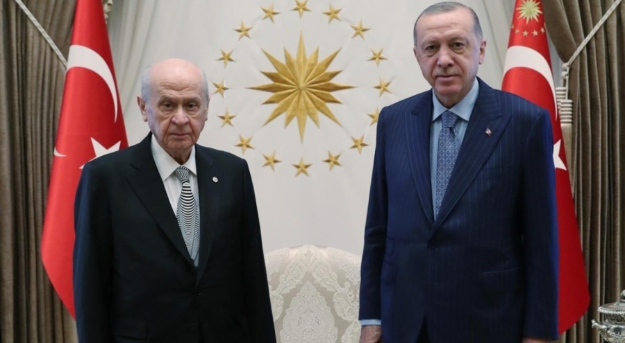 Erdoğan ile Bahçeli arasında kritik görüşme