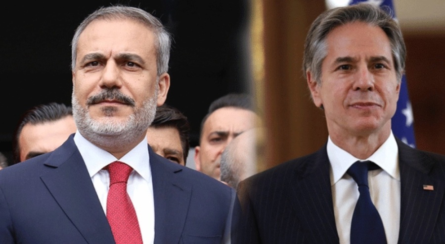 Bakan Fidan, ABD Dışişleri Bakanı Blinken ile bir araya geldi