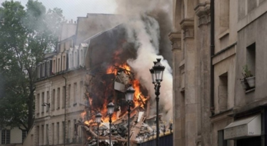 Fransa'da büyük patlama