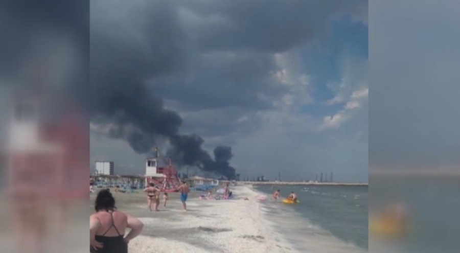 Romanya'nın en büyük petrol rafinerisinde yangın