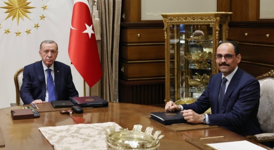 Cumhurbaşkanı Erdoğan, Kalın'ı kabul etti