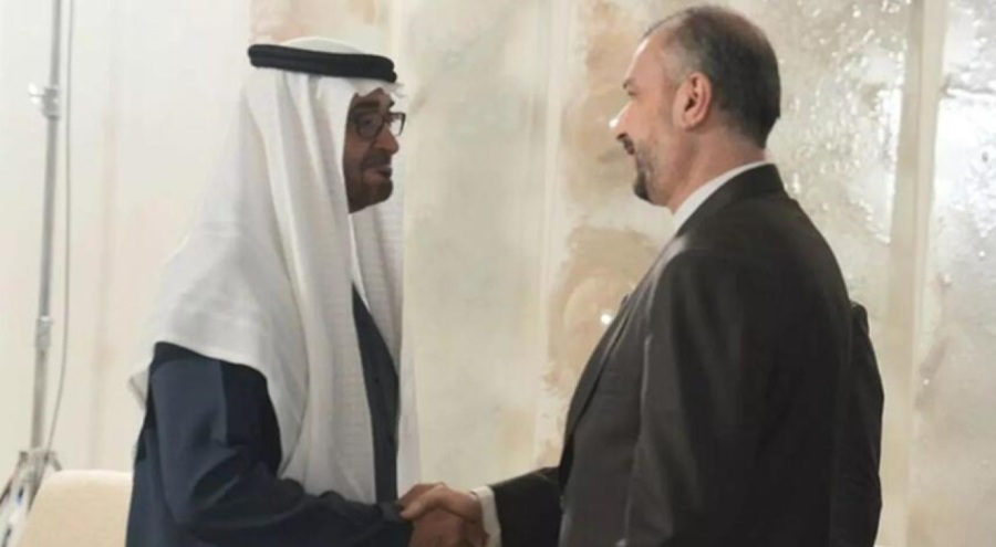BAE Devlet Başkanı Al Nahyan Abdullahiyan ile görüştü
