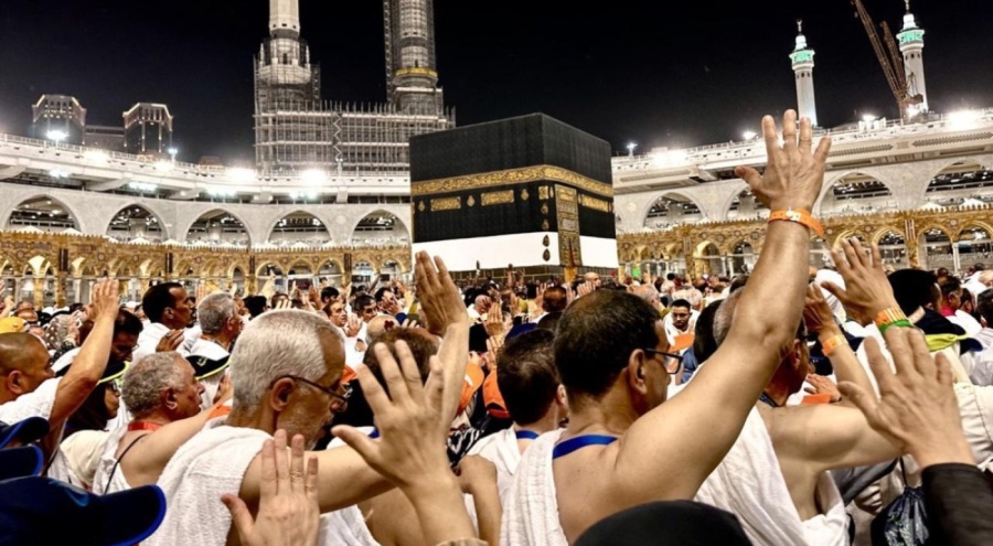 1,5 milyonu kişi hac için Suudi Arabistan'da