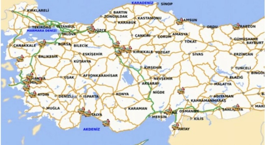 Bayramda bu yollara dikkat: İşte kaza kara noktaları