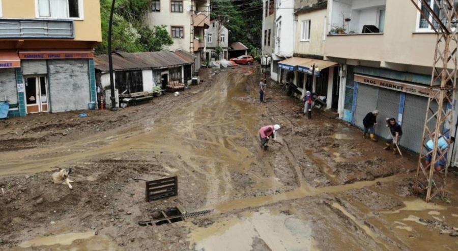 Giresun'daki selde 1 kişi kayboldu
