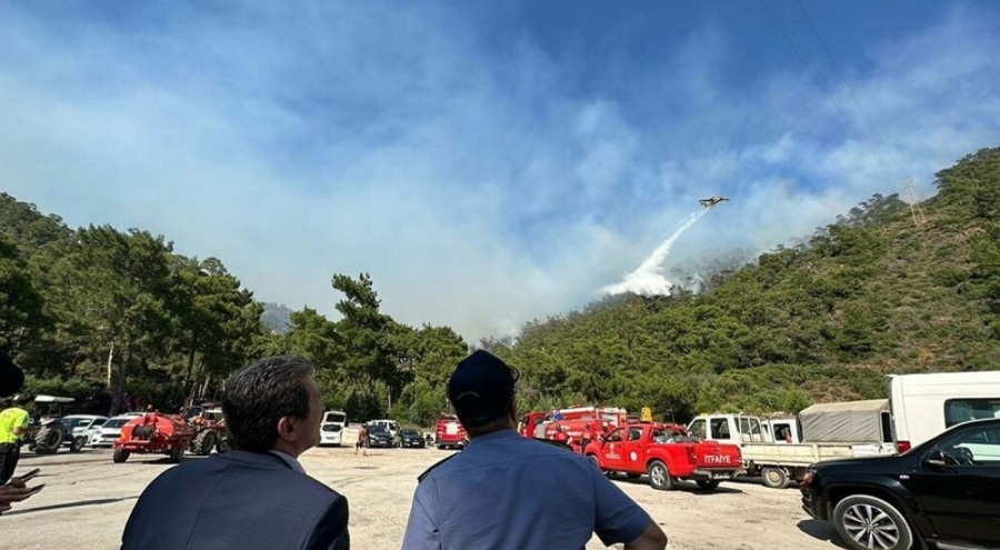 Marmaris yangınının nedeni ortaya çıktı! Cesedi ateşe vermişler