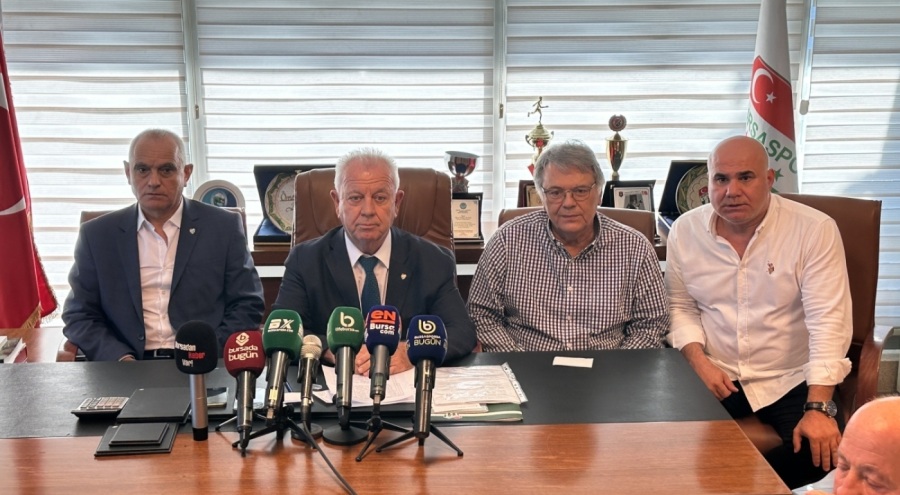 Bursaspor'da tek başkan adayı Recep Günay