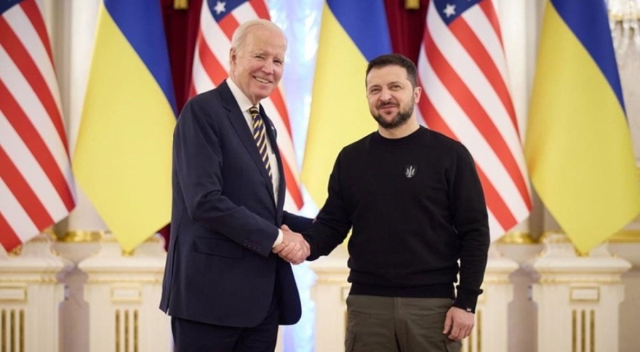 Joe Biden, Zelenski ile görüştü