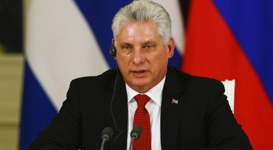 Küba Devlet Başkanı'ndan, Putin'e destek mesajı