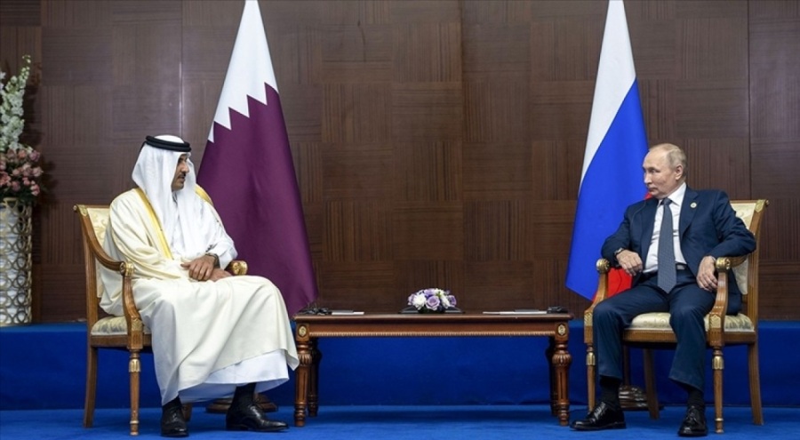 Putin, Katar Emiri Şeyh Temim ile telefonda görüştü