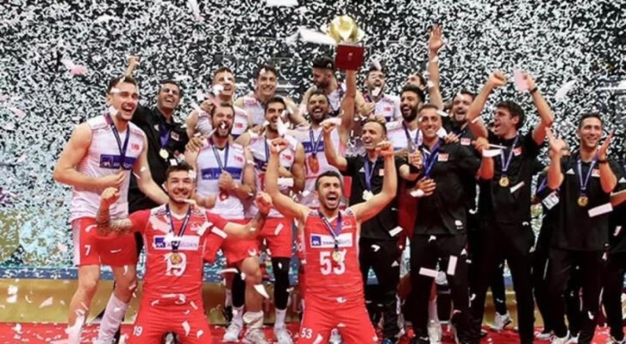 Erdoğan'dan 'Filenin Efeleri'ne tebrik!