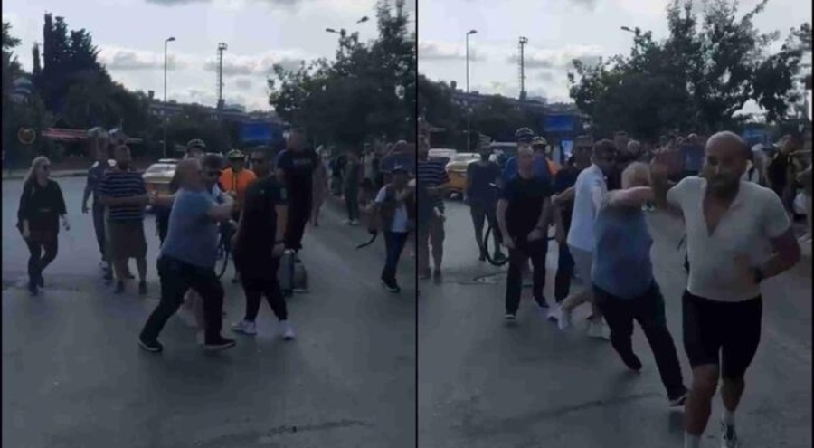 İstanbul'da keserli kavga