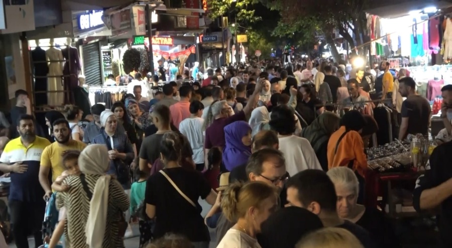 Bursa'da bayram yoğunluğu
