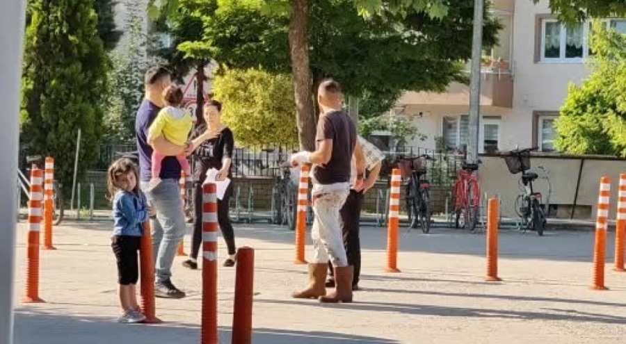Bursa'da kendini yaralayan acemi kasaplar hastaneye koştu