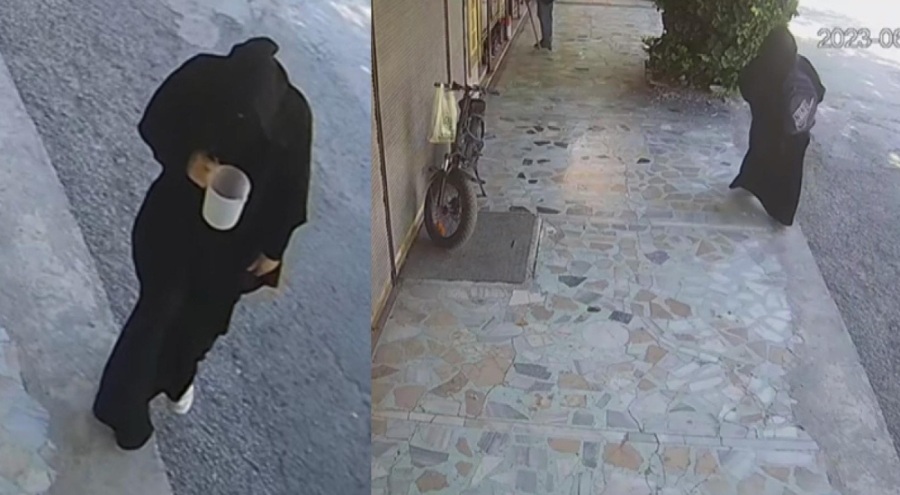 Ayakkabıcıya kimyasal maddeli saldırı!