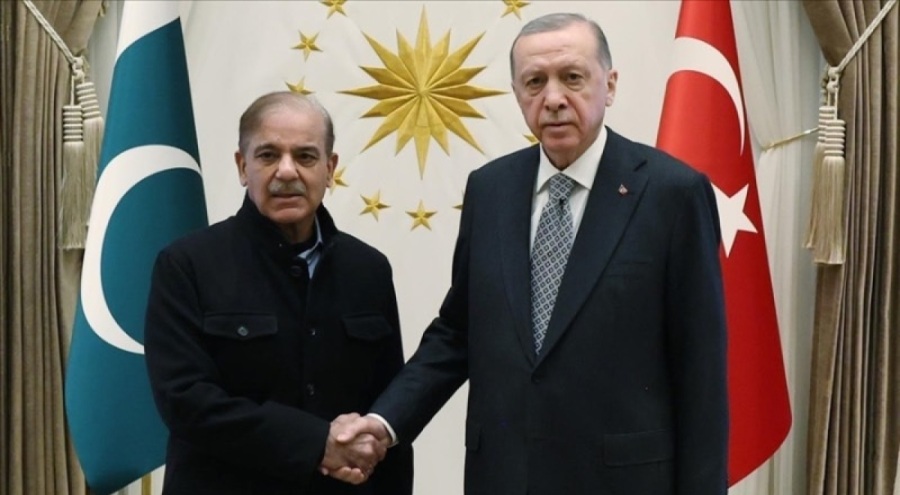 Erdoğan, Pakistan Başbakanı Şerif ile görüştü