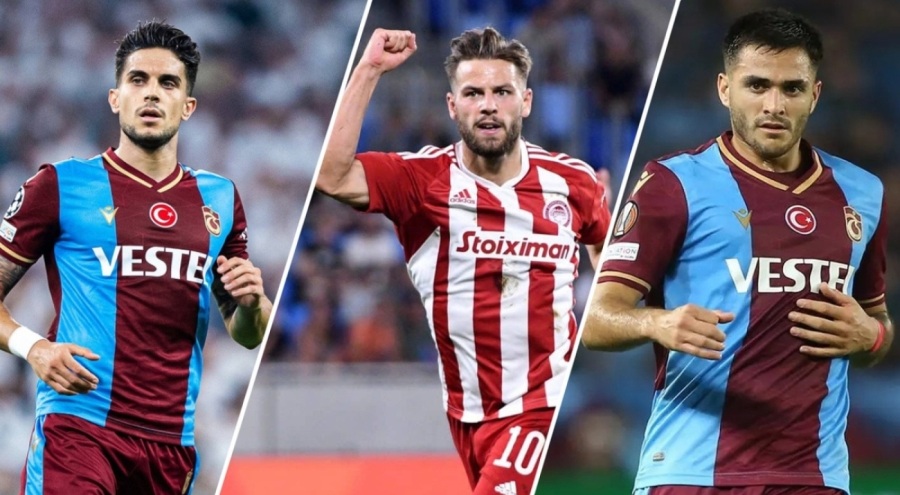 Trabzonspor ile Yunan ekibi Olympiakos'un transfer üçgeni