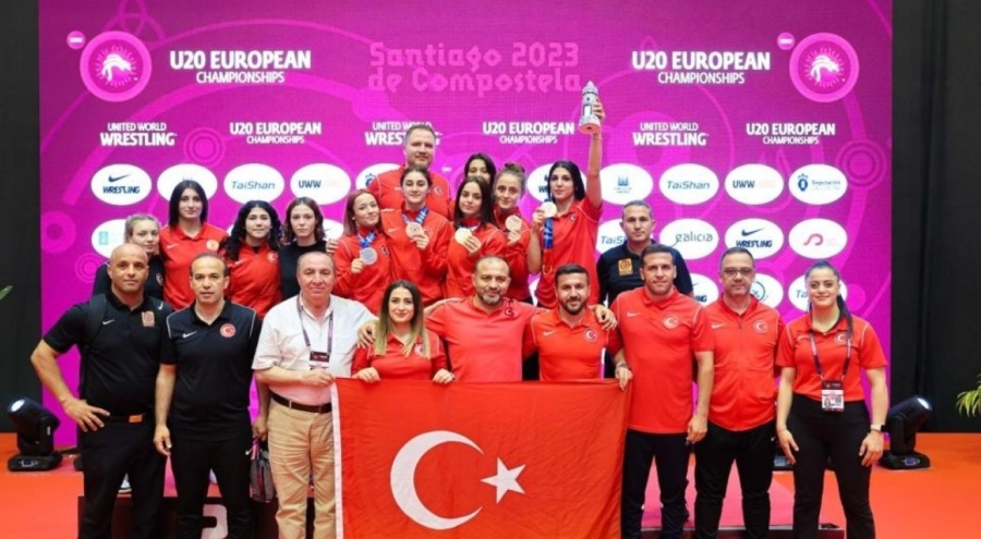 U20 Kadın Milli Güreş Takımı, Avrupa üçüncüsü