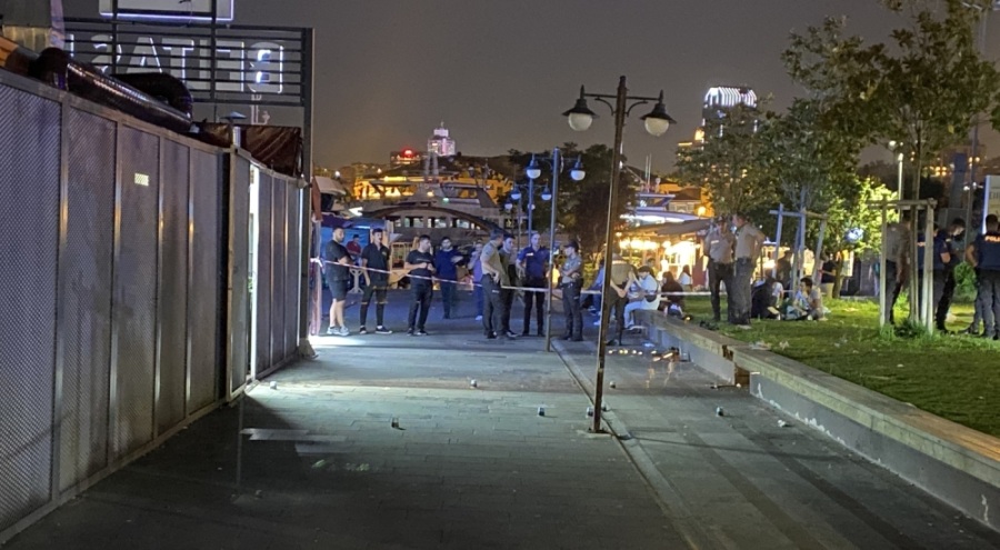 Beşiktaş İskelesi'nde silahlar konuştu