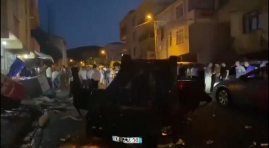 16 yaşındaki kız çocuğunun kullandığı araç takla attı! 4 yaralı