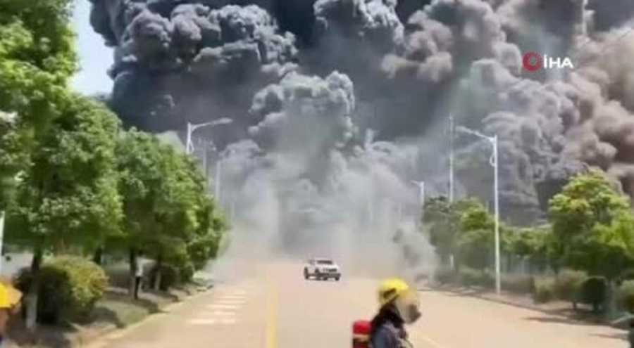 Çin'de kimya tesisinde patlama!