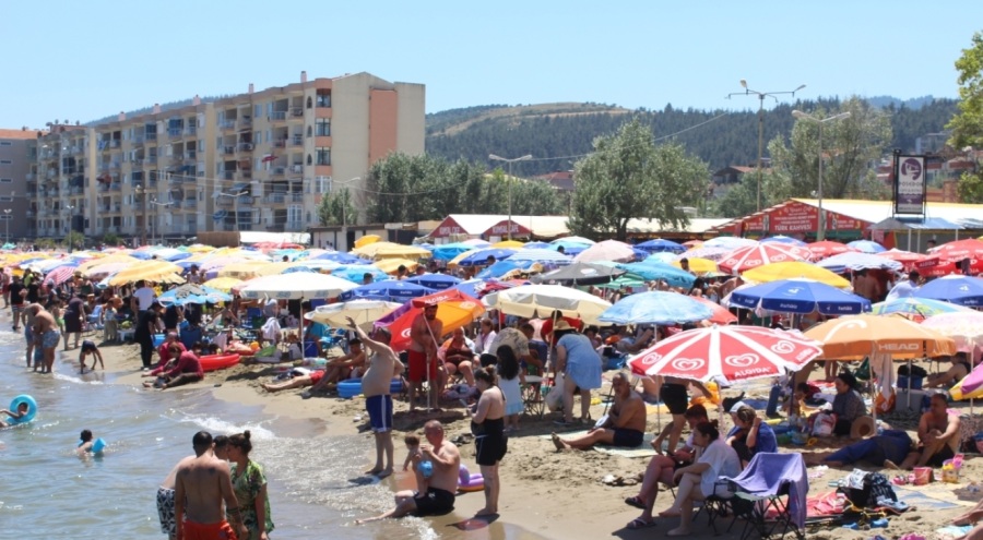 Tekirdağ'a tatilci akını