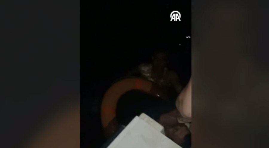 İznik Gölü'nde tekne alabora oldu