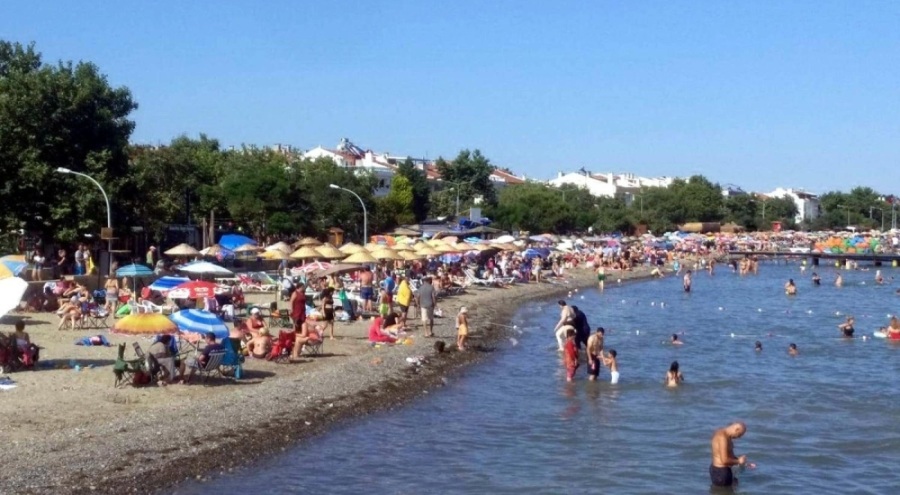 Tekirdağ'da bayramda nüfus 10 kat arttı