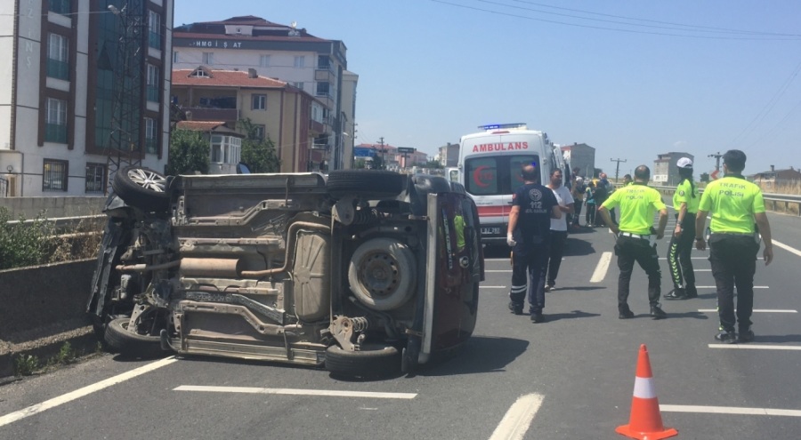 Bayram tatili dönüşü kaza yaptılar: 7 yaralı