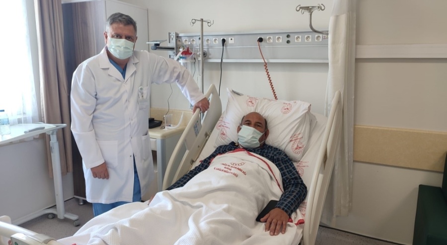 Bursa'da dayısının böbreği ile hayatta kaldı