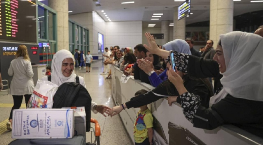 Ankara'da ilk hacı kafilesi döndü